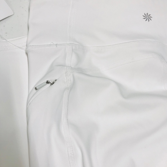 NEW Athleta White Contender Tight MEDIUM - Picture 8 of 8
